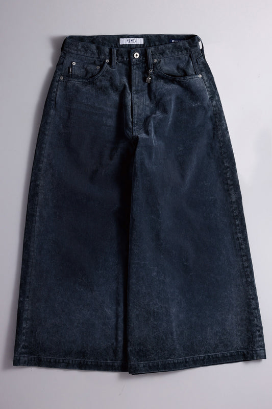 FLOCK LEATHER HAKAMA PANTS 3YR WASH
