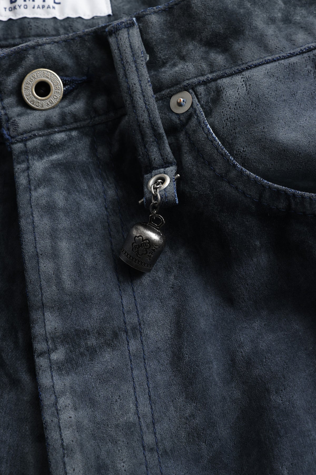 FLOCK LEATHER HAKAMA PANTS 3YR WASH