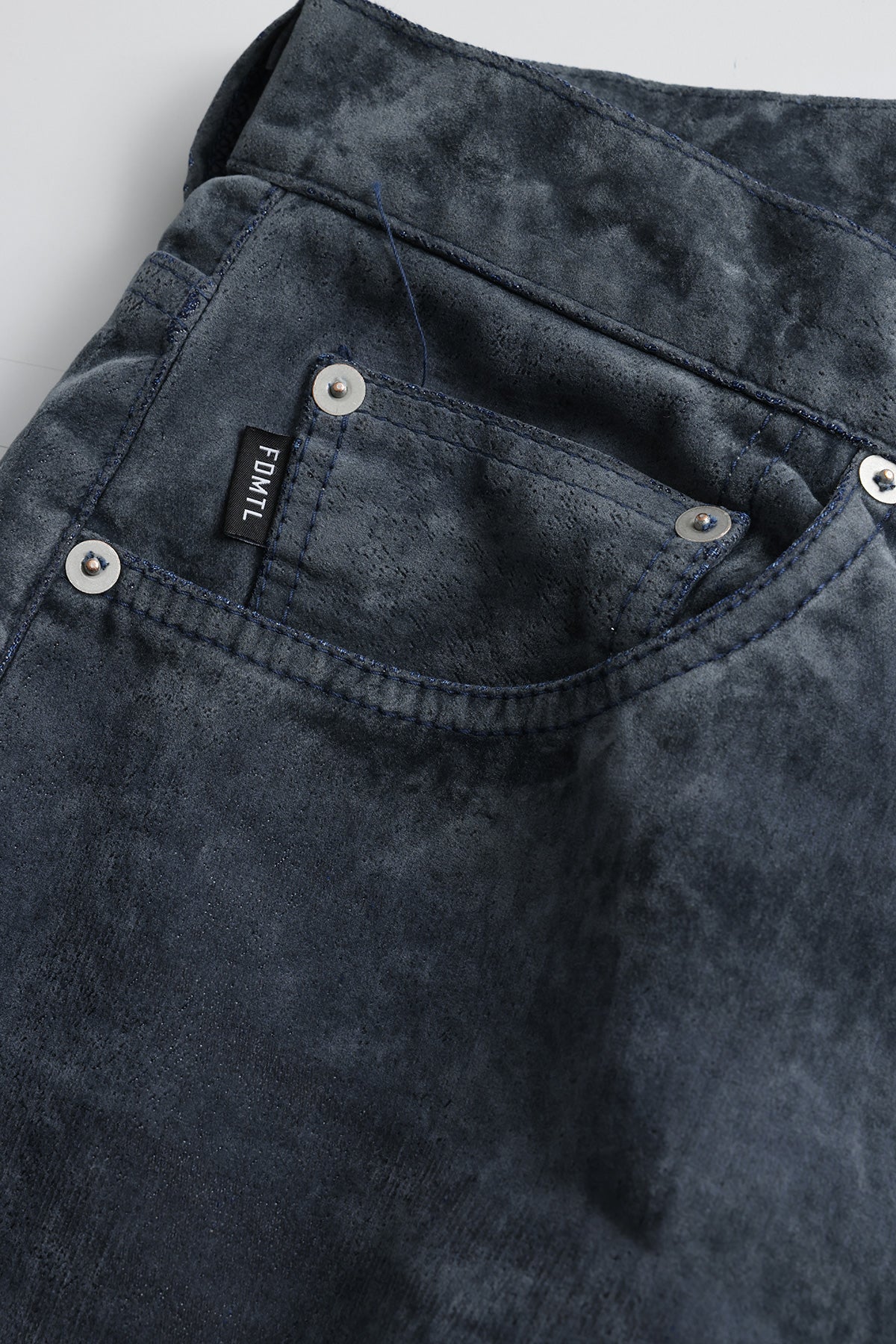 FLOCK LEATHER HAKAMA PANTS 3YR WASH