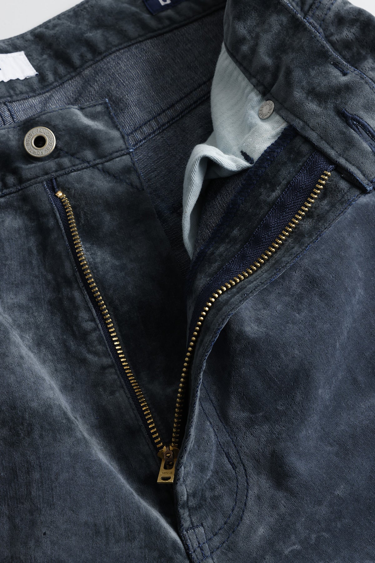 FLOCK LEATHER HAKAMA PANTS 3YR WASH