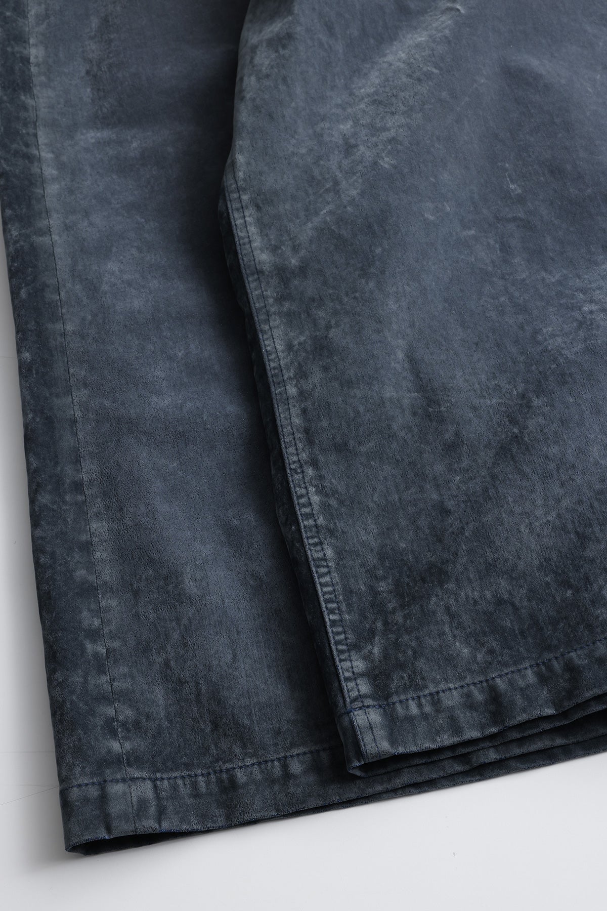 FLOCK LEATHER HAKAMA PANTS 3YR WASH