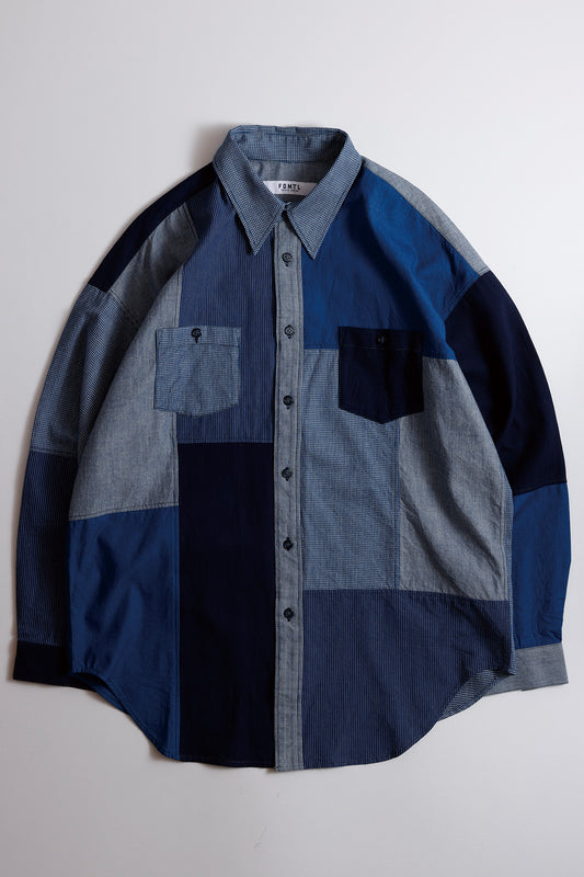 PATCHWORK SHIRT RINSE