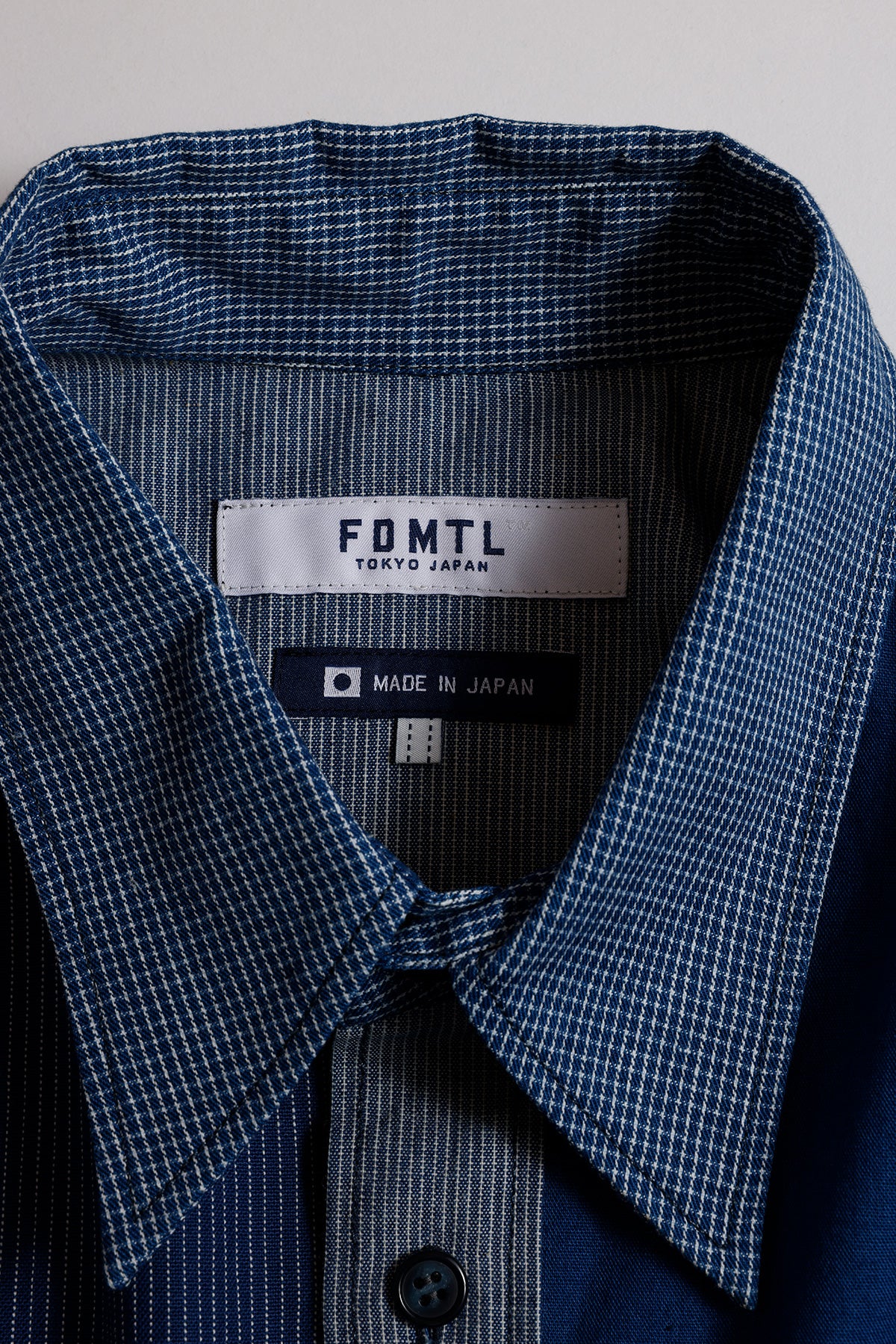 PATCHWORK SHIRT RINSE