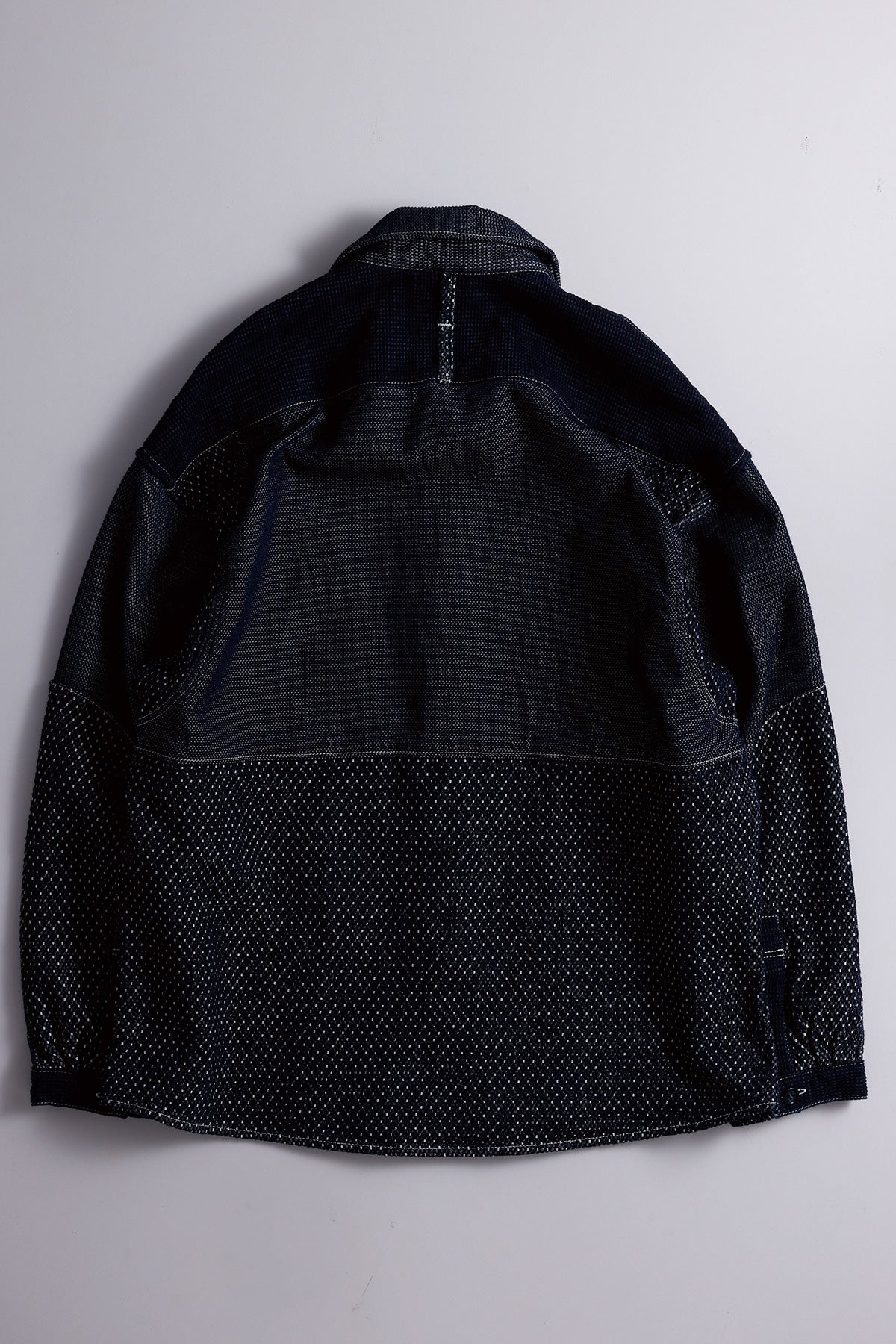 PANEL SHIRT JACKET RINSE