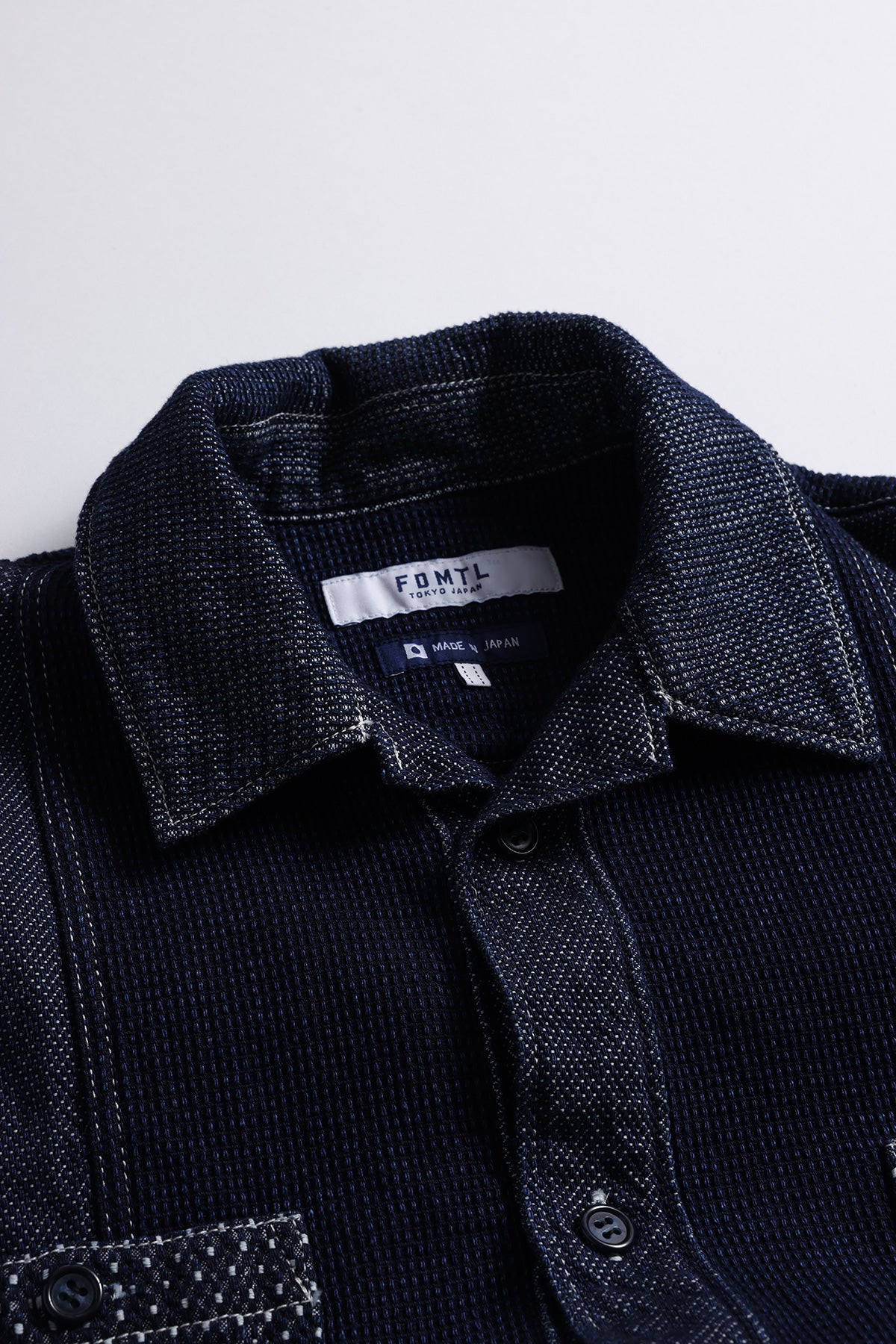 PANEL SHIRT JACKET RINSE