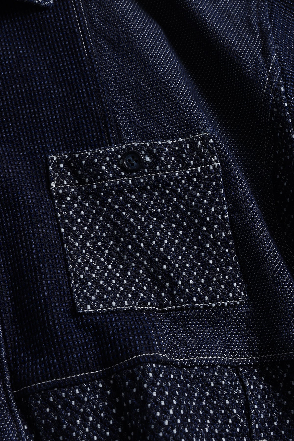 PANEL SHIRT JACKET RINSE