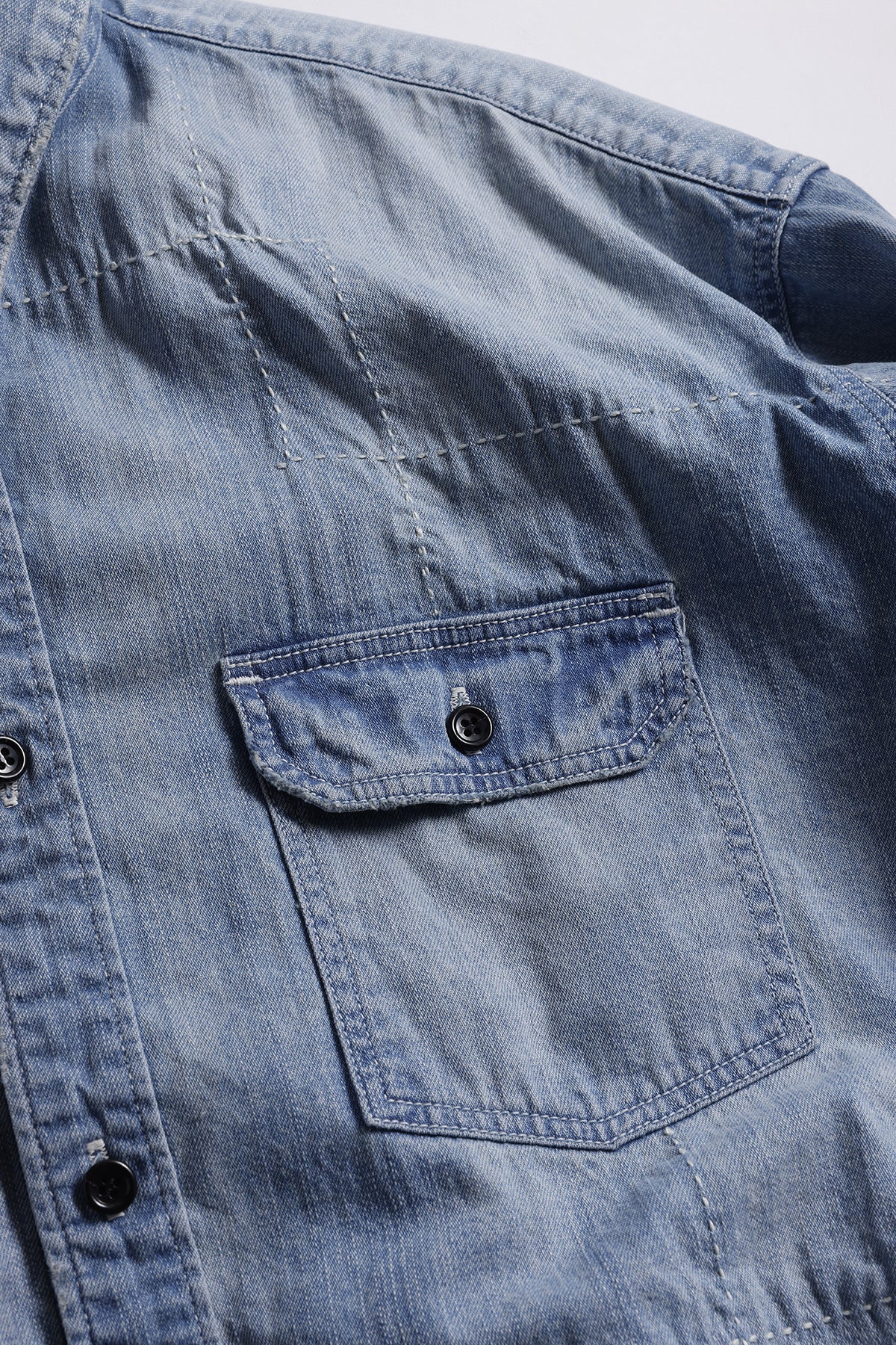 DENIM SHIRT 5YR WASH