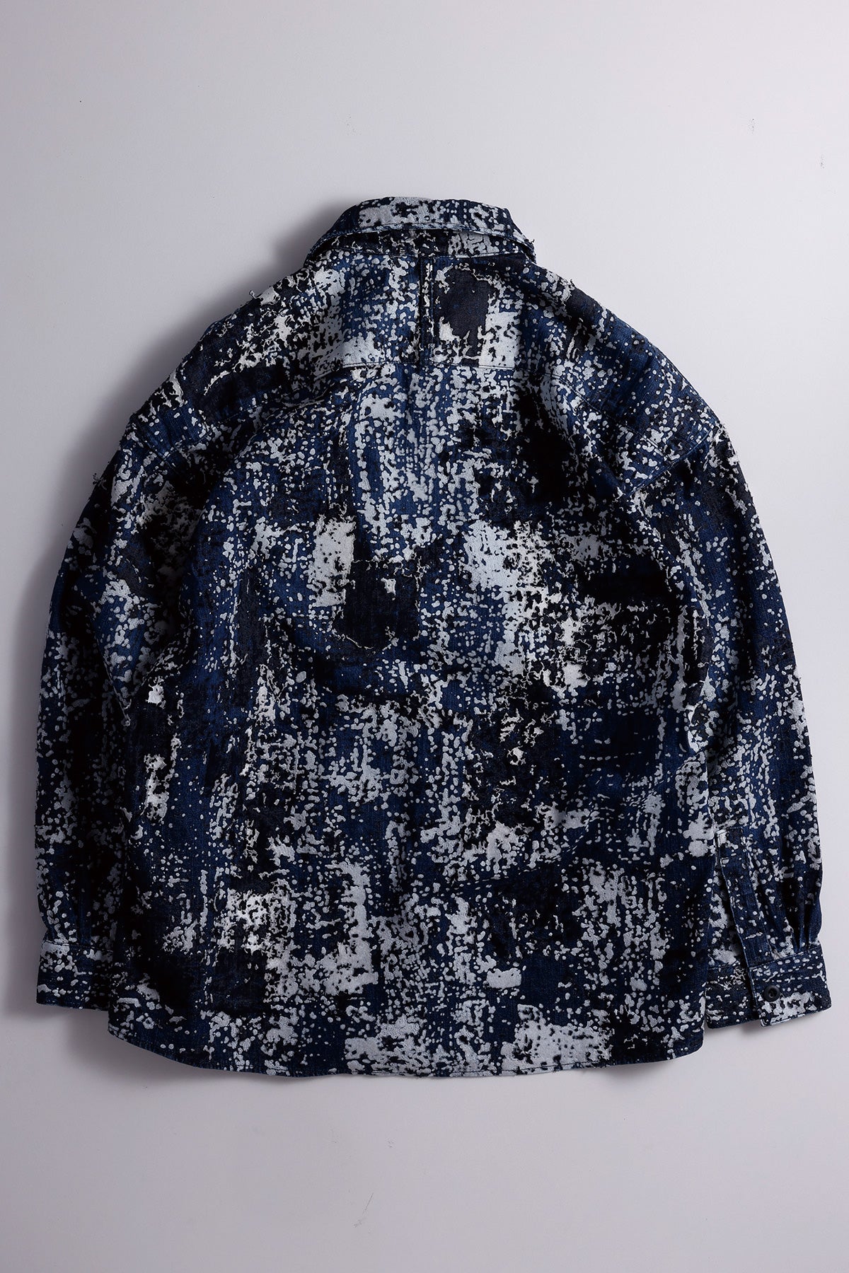 FLOCK BORO SHIRT JACKET RINSE