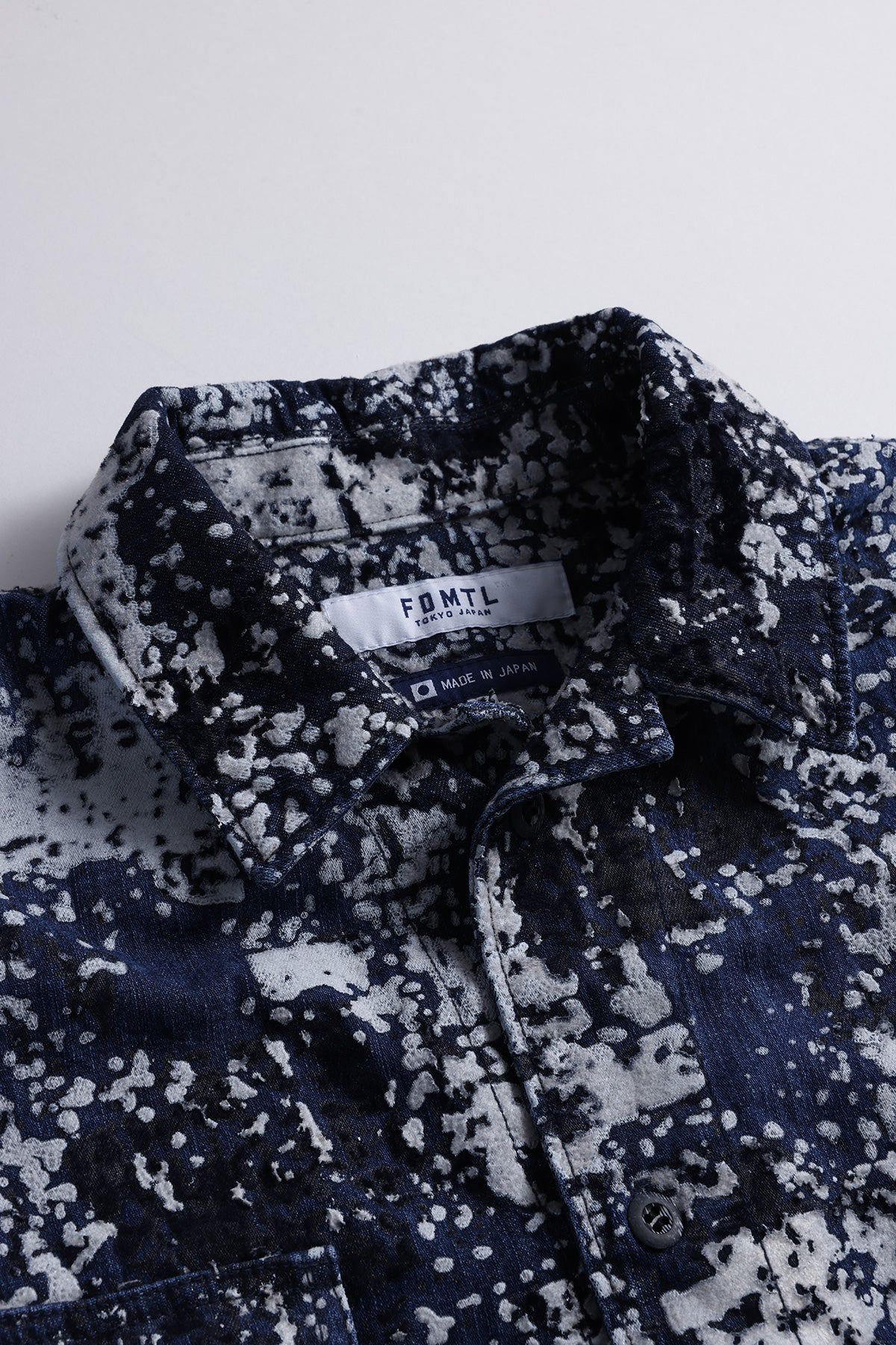 FLOCK BORO SHIRT JACKET RINSE