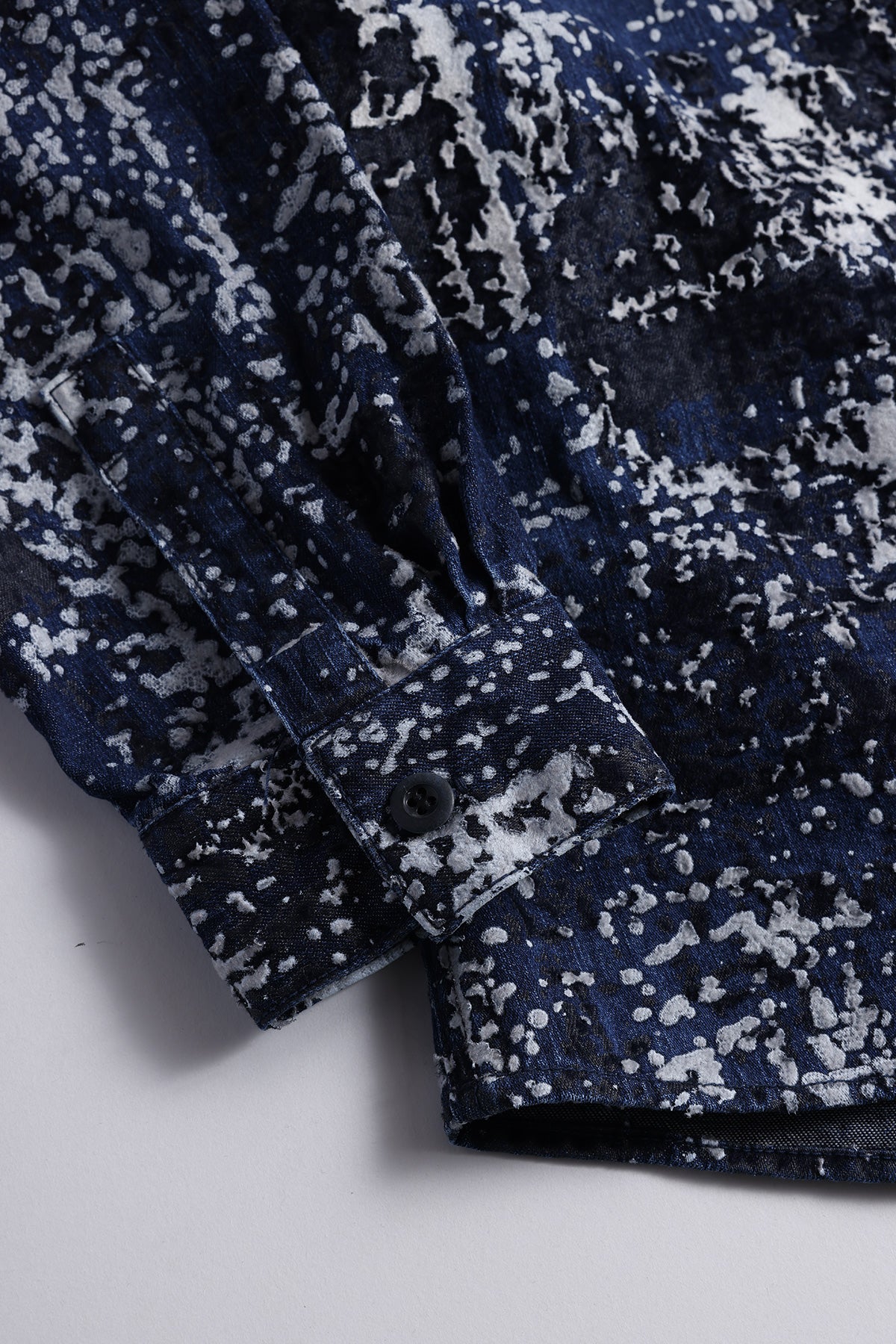 FLOCK BORO SHIRT JACKET RINSE