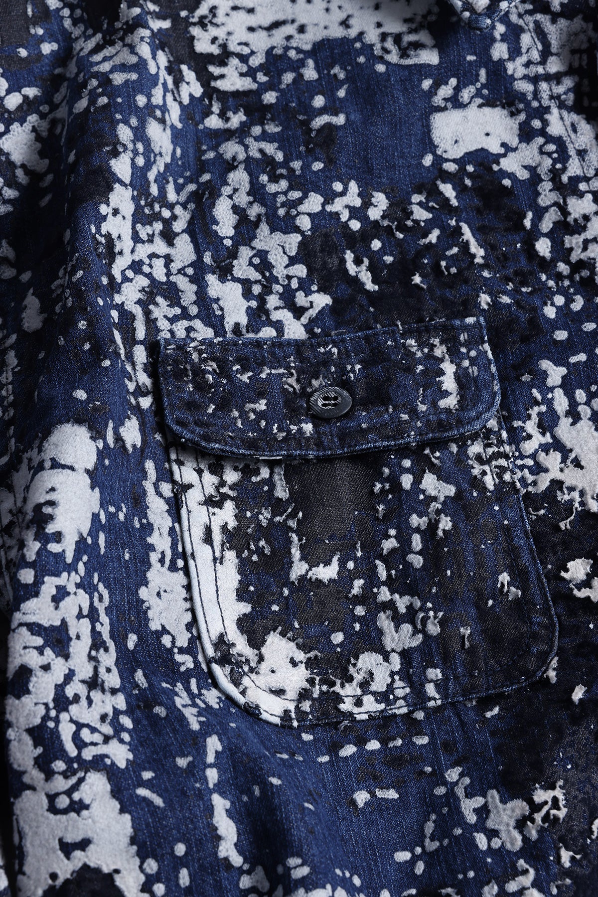 FLOCK BORO SHIRT JACKET RINSE