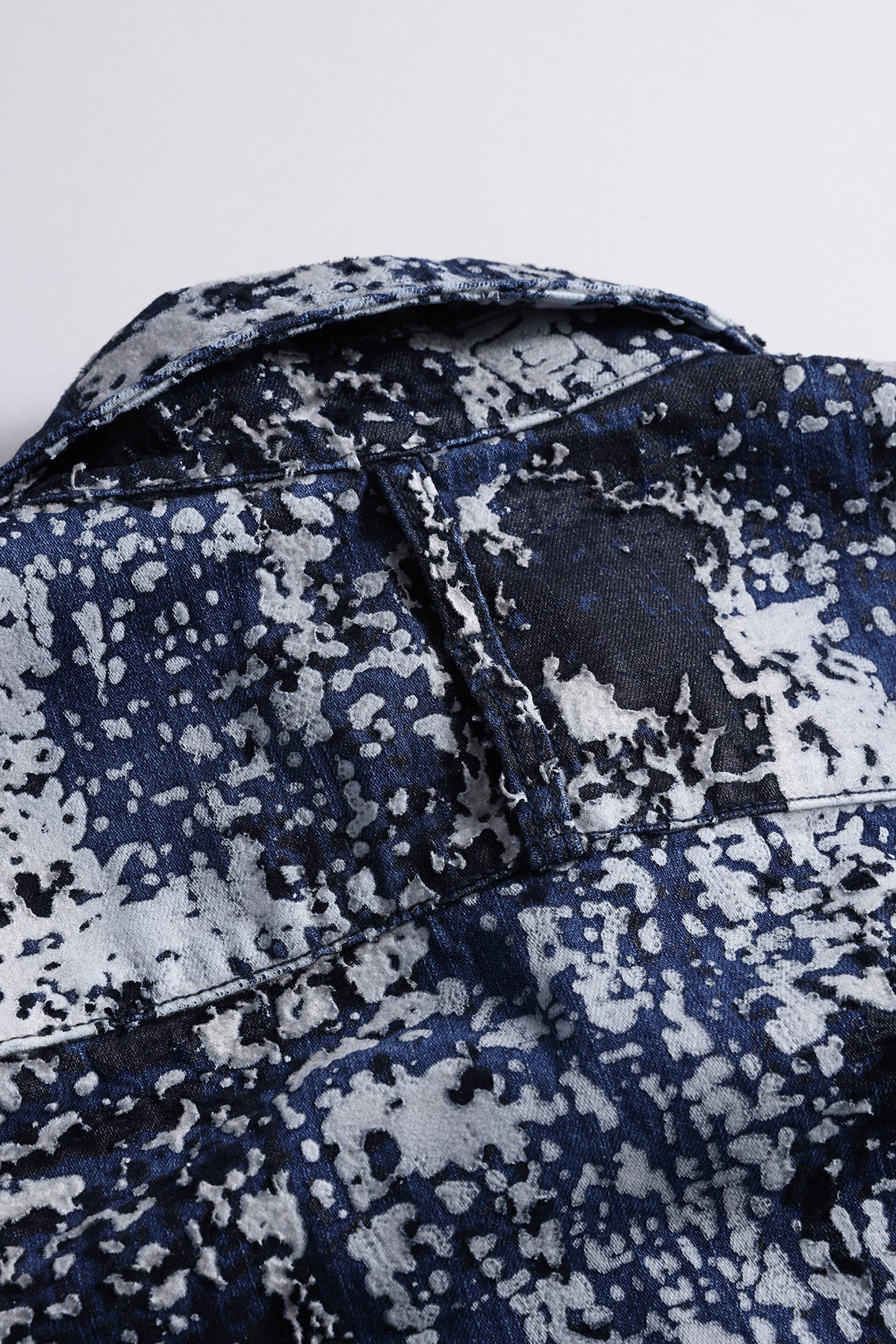 FLOCK BORO SHIRT JACKET RINSE