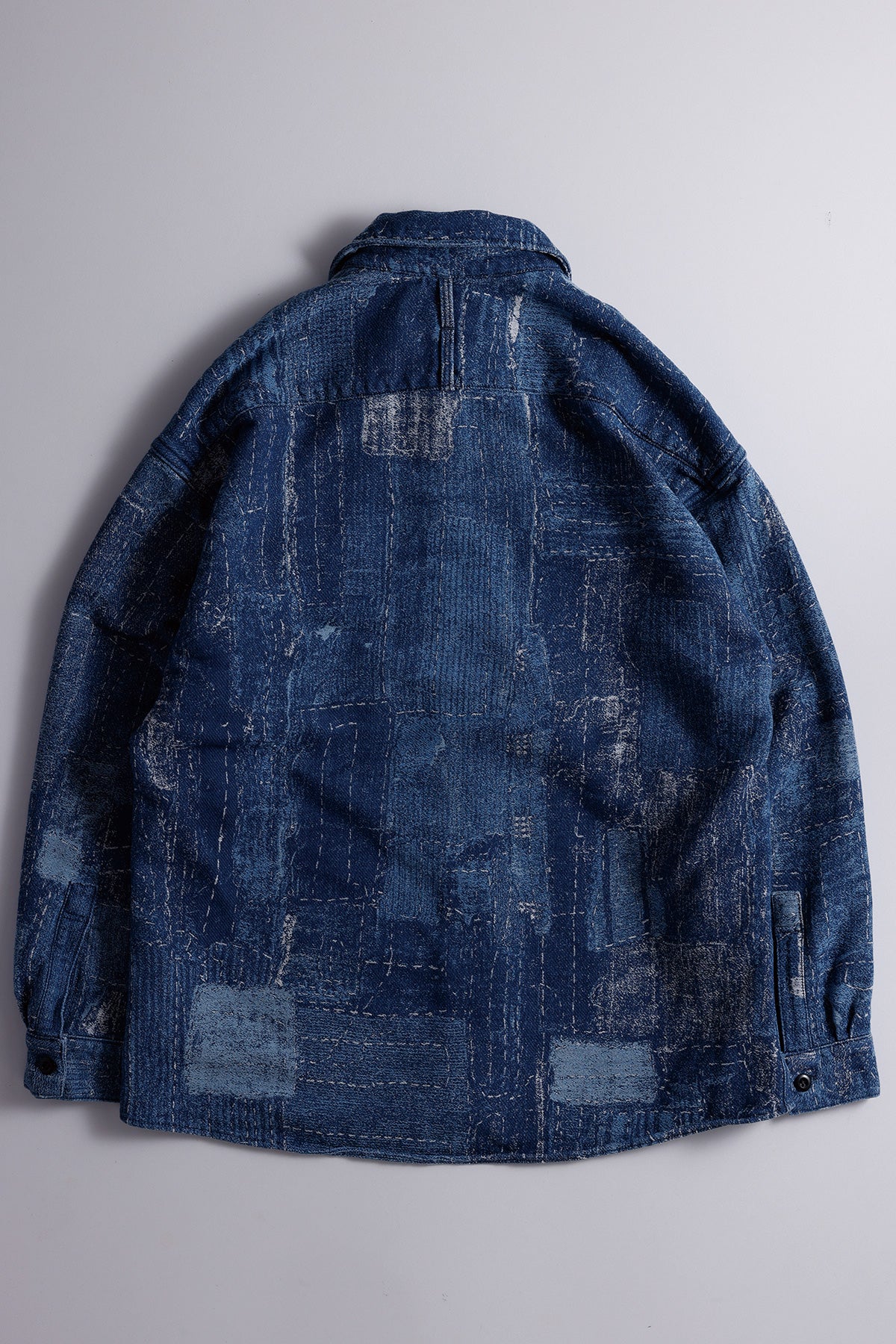 BORO JACQUARD SHIRT JACKET 3YR WASH