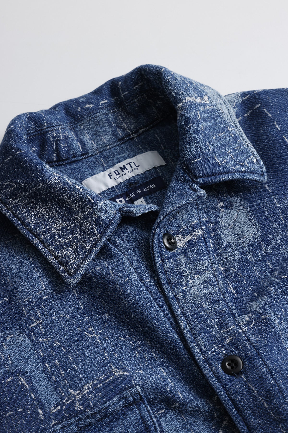 BORO JACQUARD SHIRT JACKET 3YR WASH