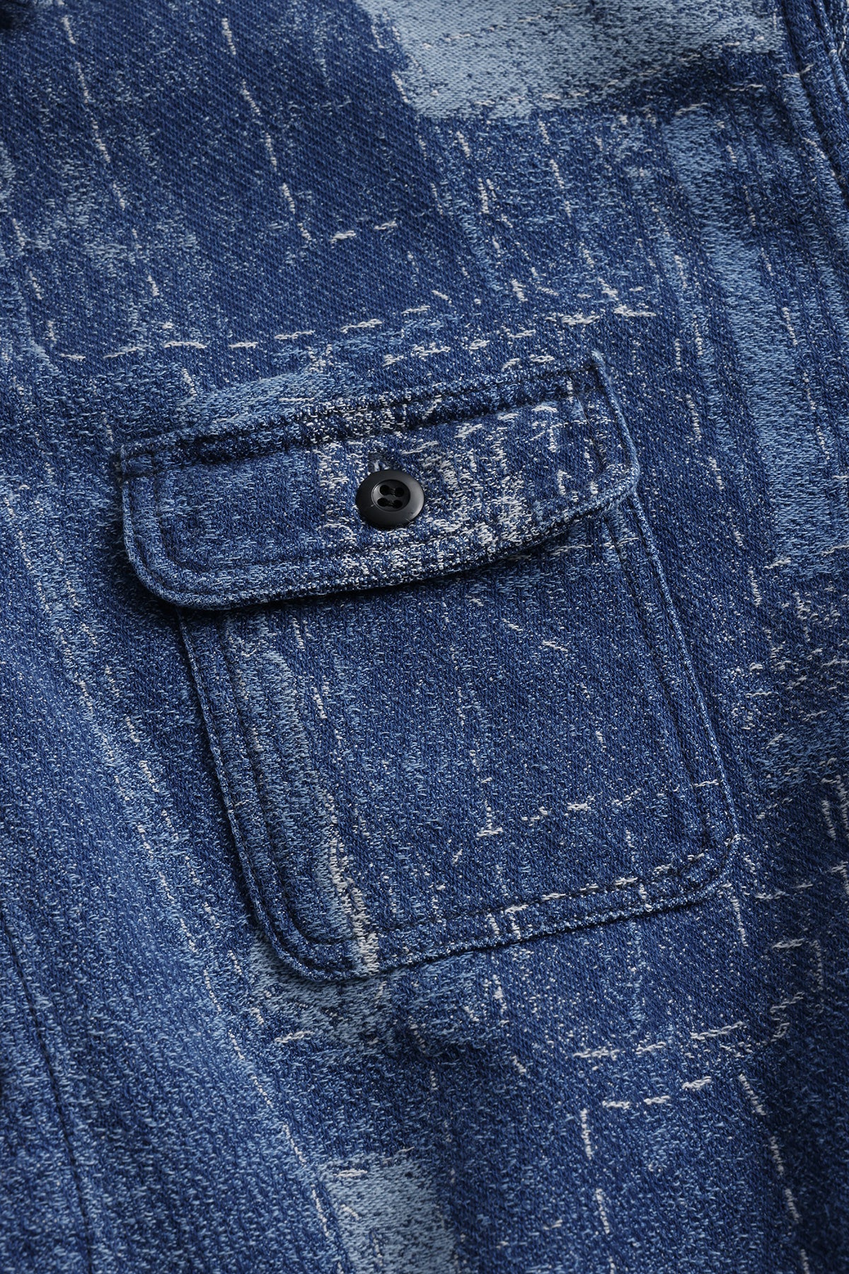 BORO JACQUARD SHIRT JACKET 3YR WASH