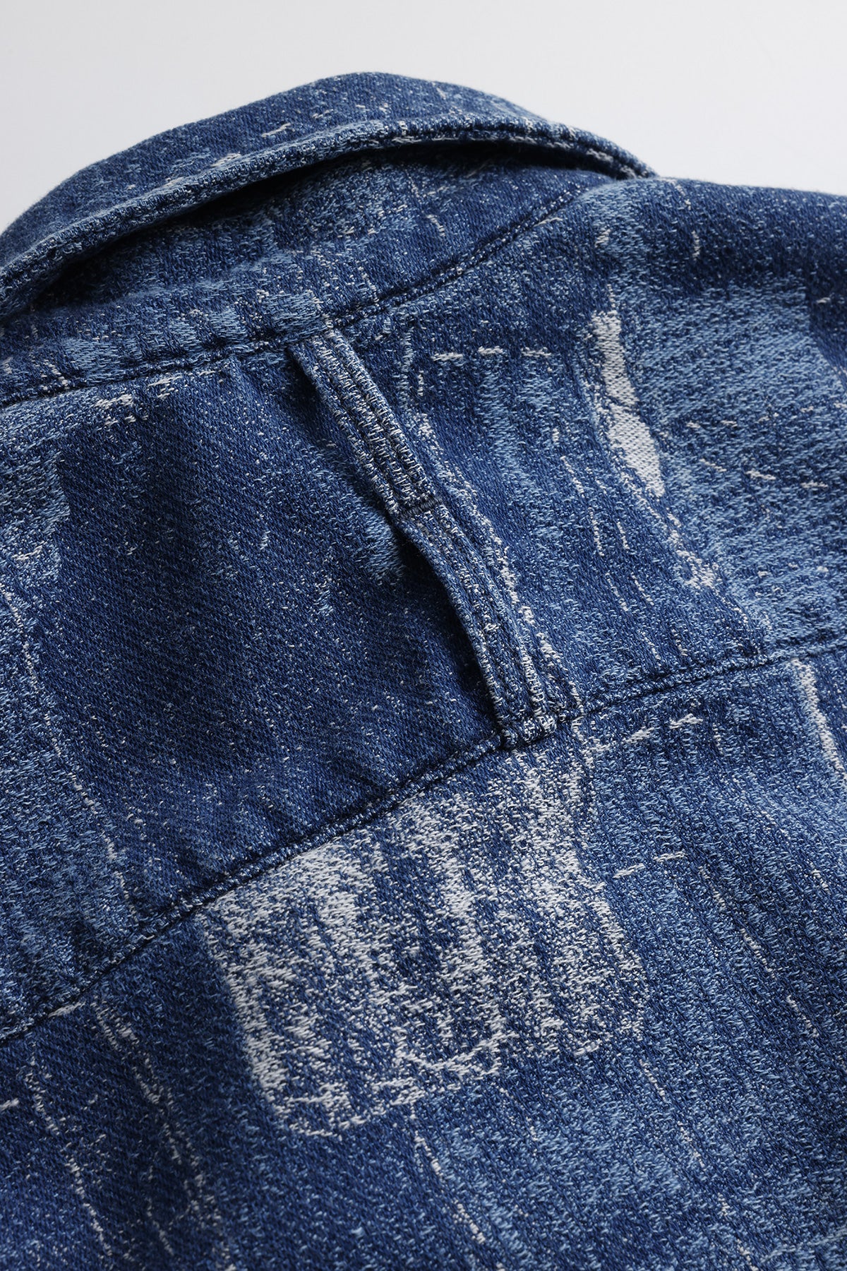 BORO JACQUARD SHIRT JACKET 3YR WASH