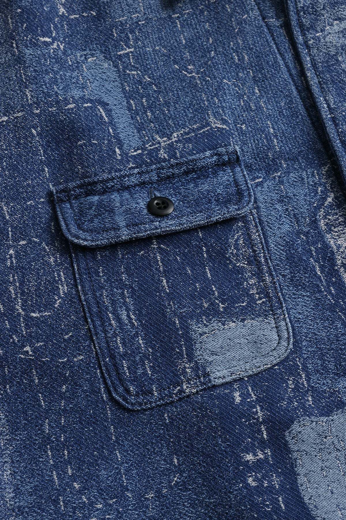 BORO JACQUARD SHIRT JACKET 3YR WASH