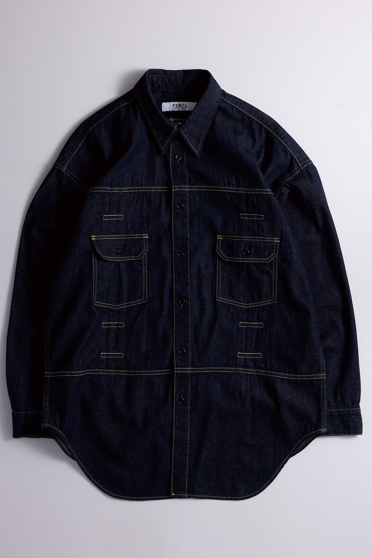 DENIM LONG SHIRT RINSE