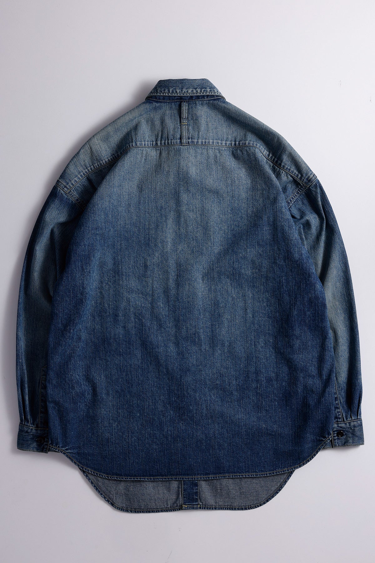 DENIM LONG SHIRT 3YR WASH