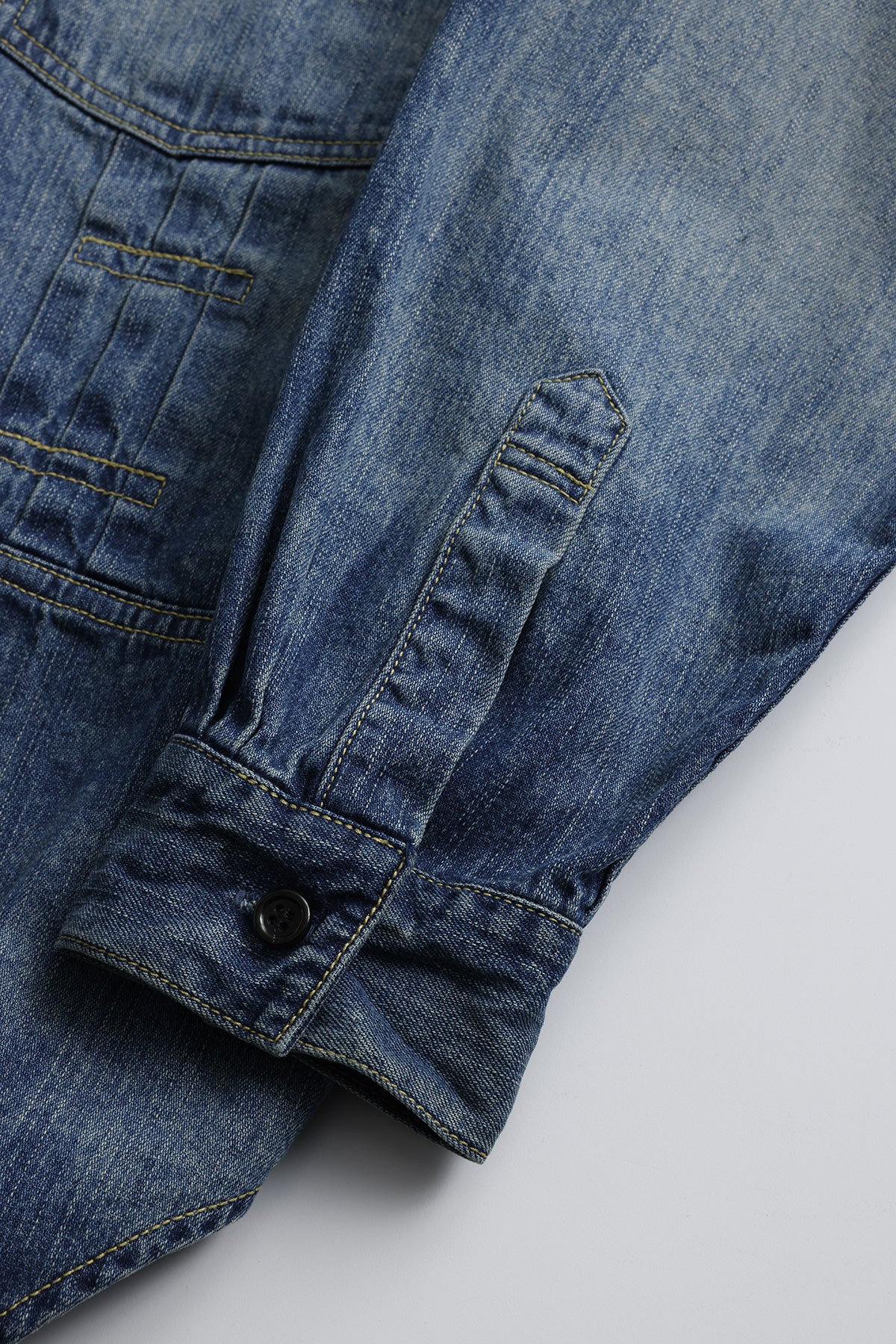 DENIM LONG SHIRT 3YR WASH