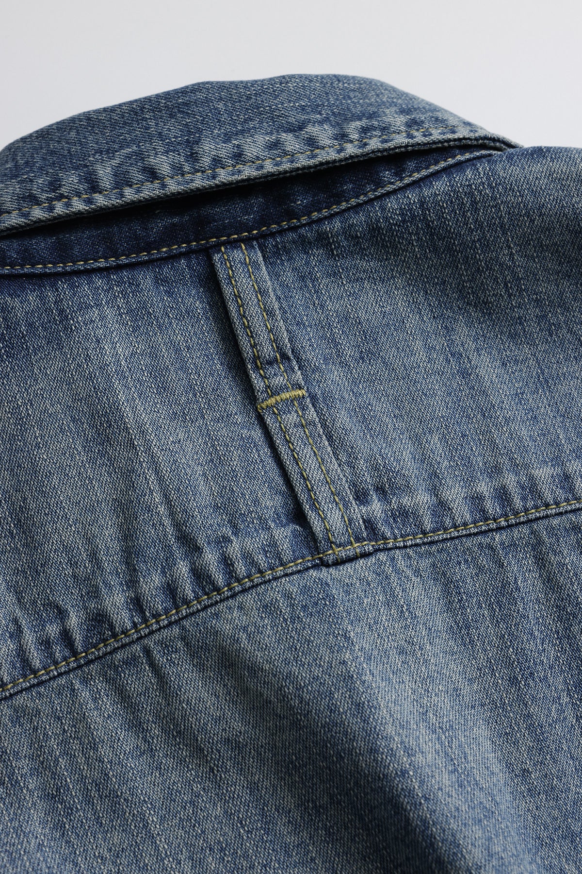DENIM LONG SHIRT 3YR WASH