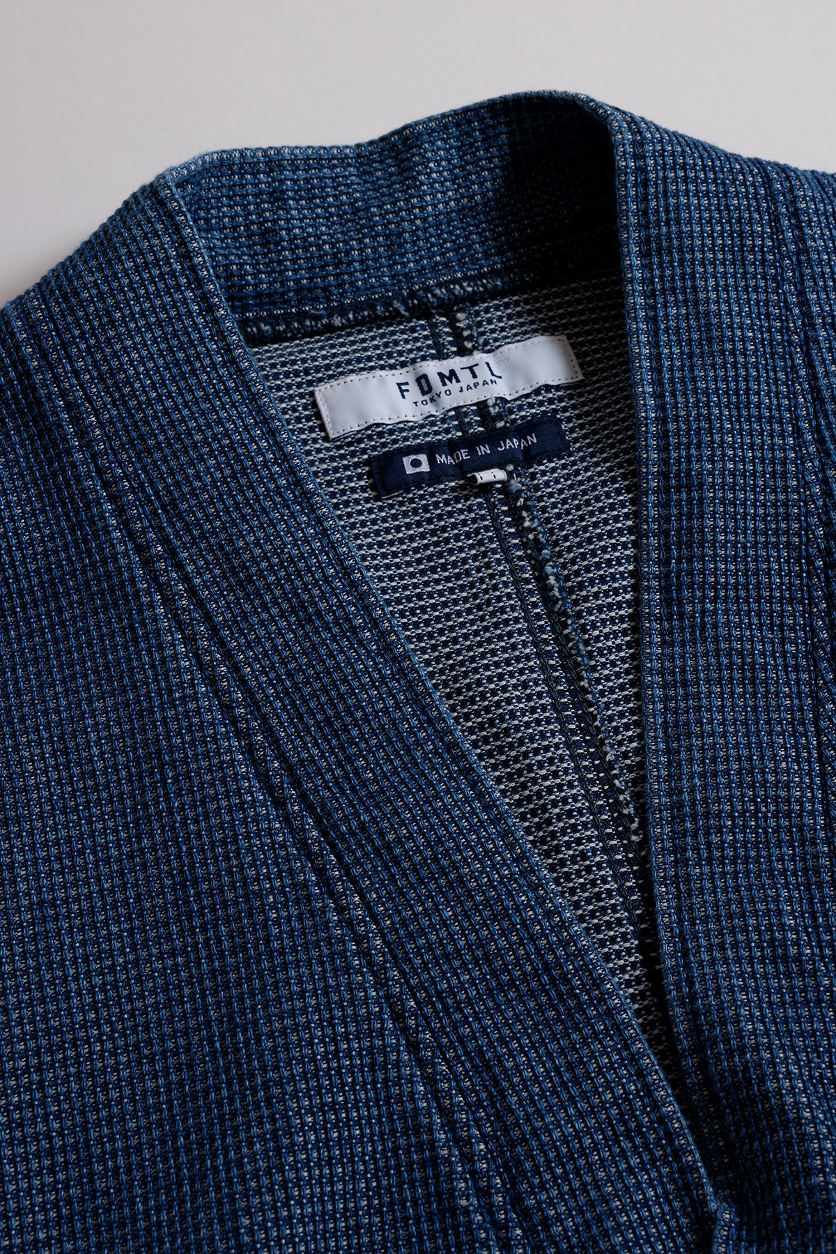 INDIGO CARDIGAN 3YR WASH