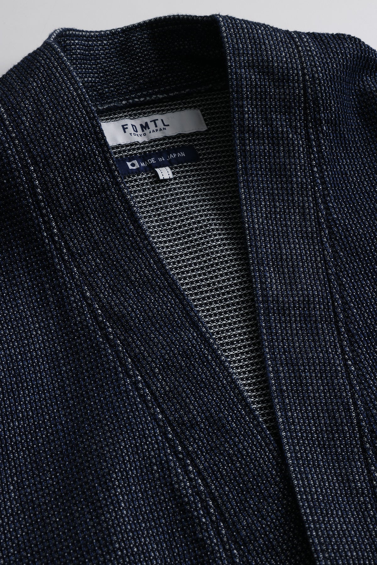 PLEATS CARDIGAN RINSE