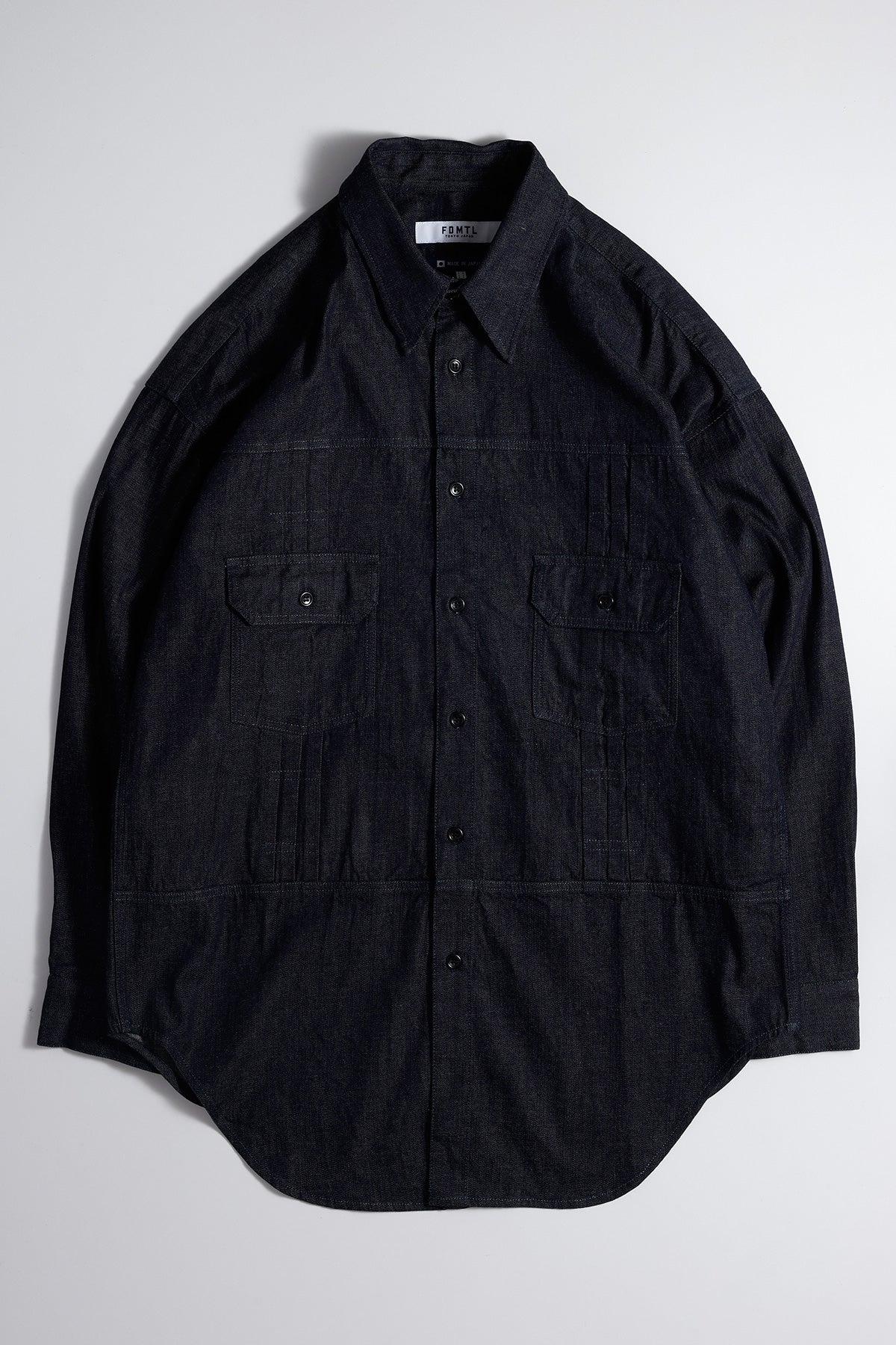 DENIM LONG SHIRT RINSE