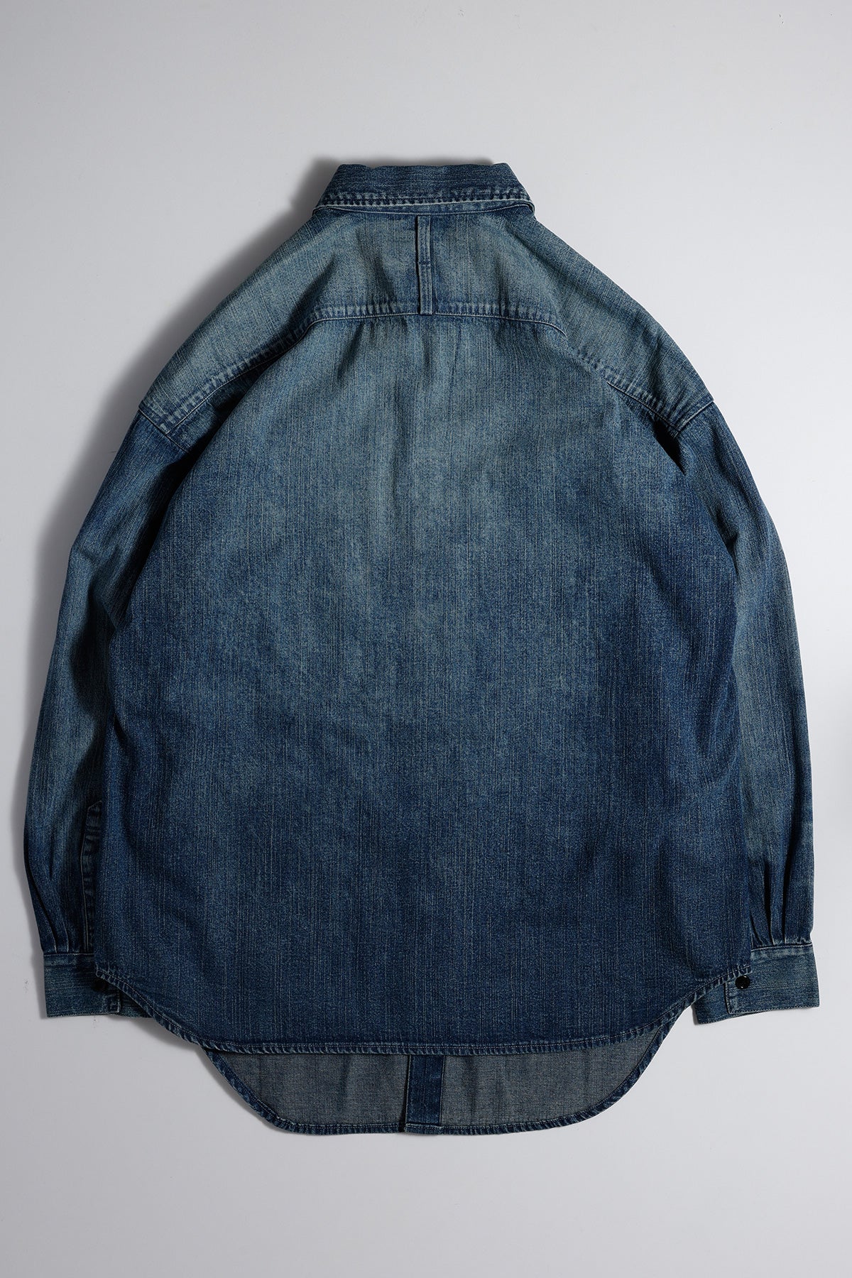 DENIM LONG SHIRT 3YR WASH