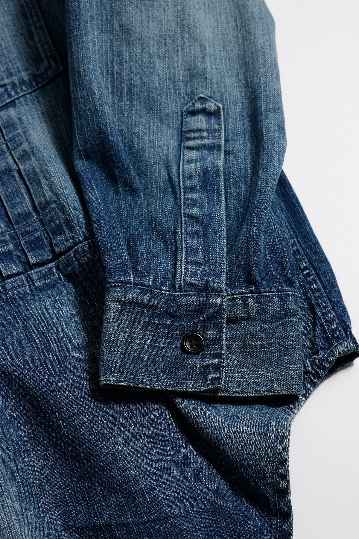 DENIM LONG SHIRT 3YR WASH