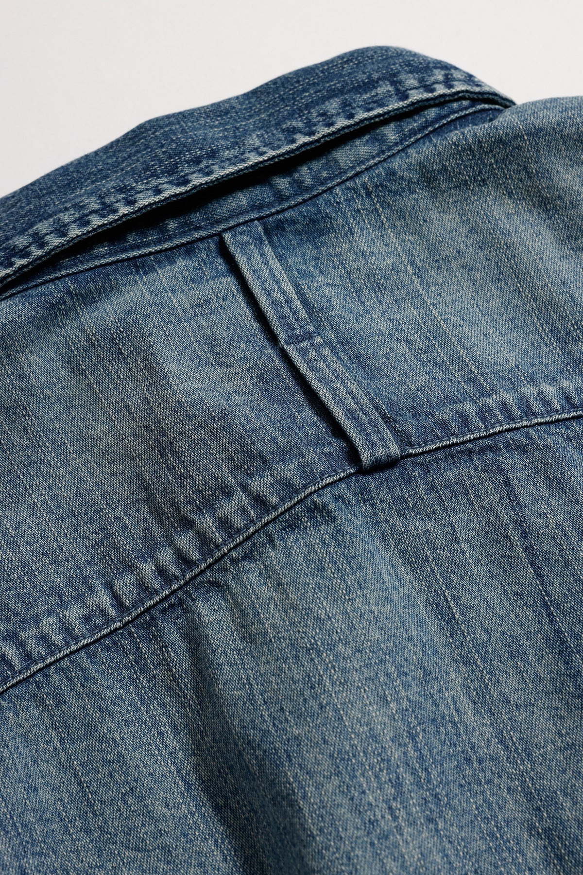 DENIM LONG SHIRT 3YR WASH