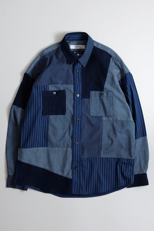 PATCHWORK SHIRT RINSE