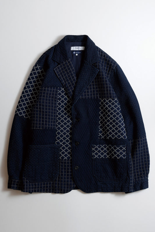 PATCHWORK SPORT JACKET RINSE