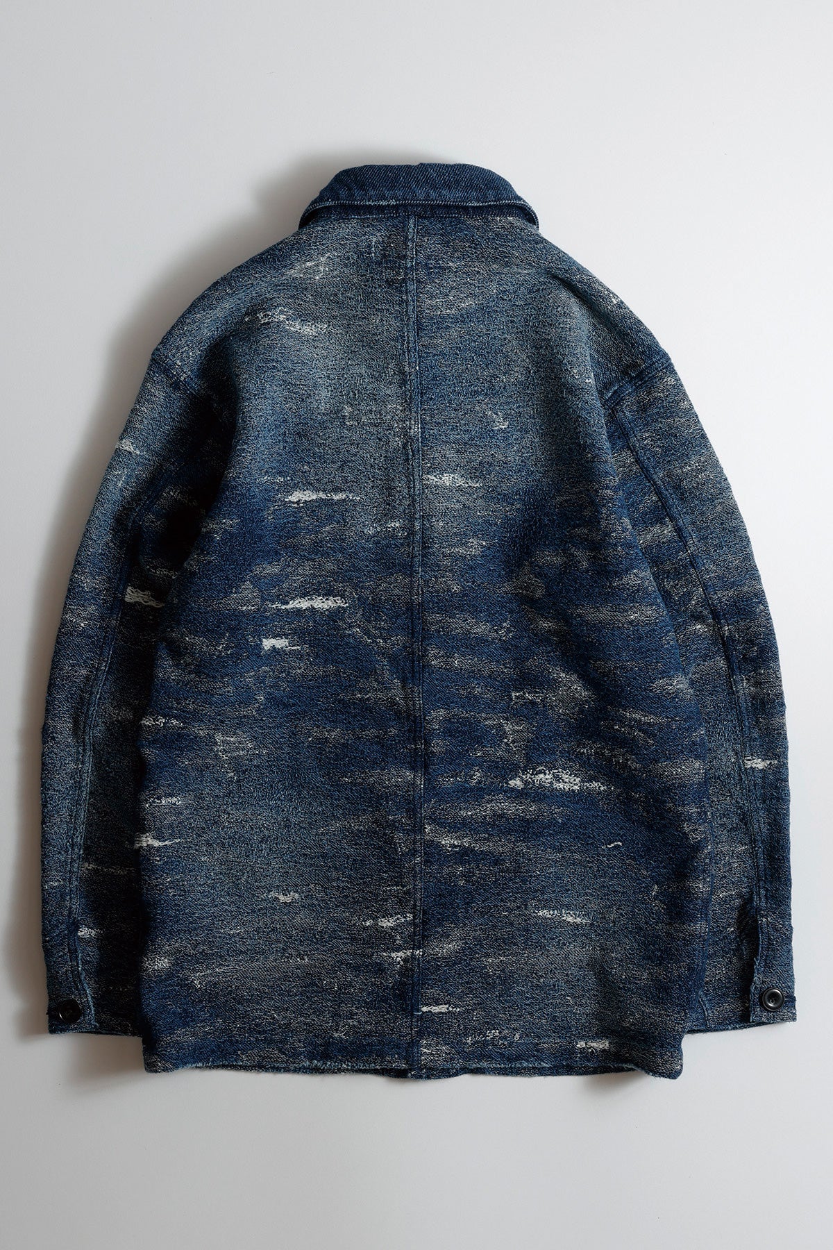 JACQUARD DENIM COVERALL 5YR WASH