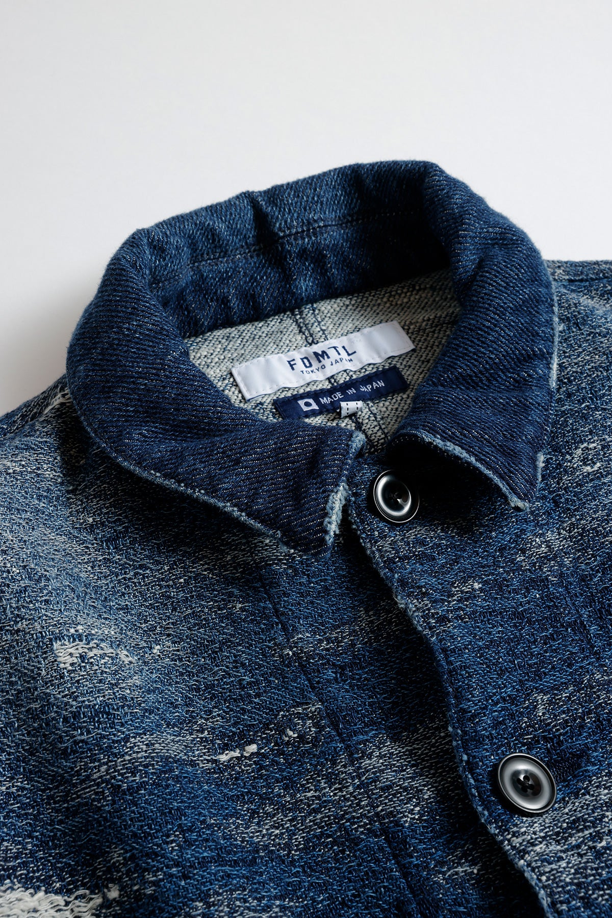 JACQUARD DENIM COVERALL 5YR WASH