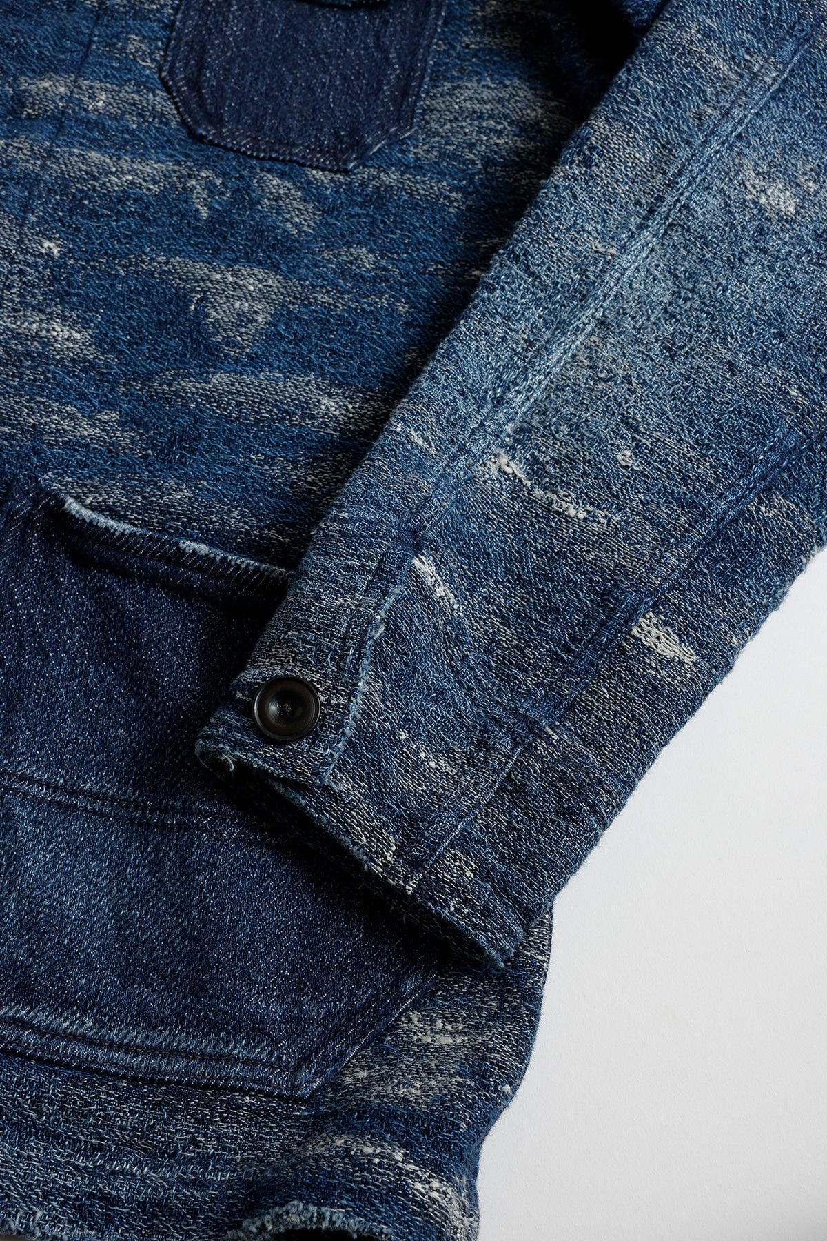 JACQUARD DENIM COVERALL 5YR WASH