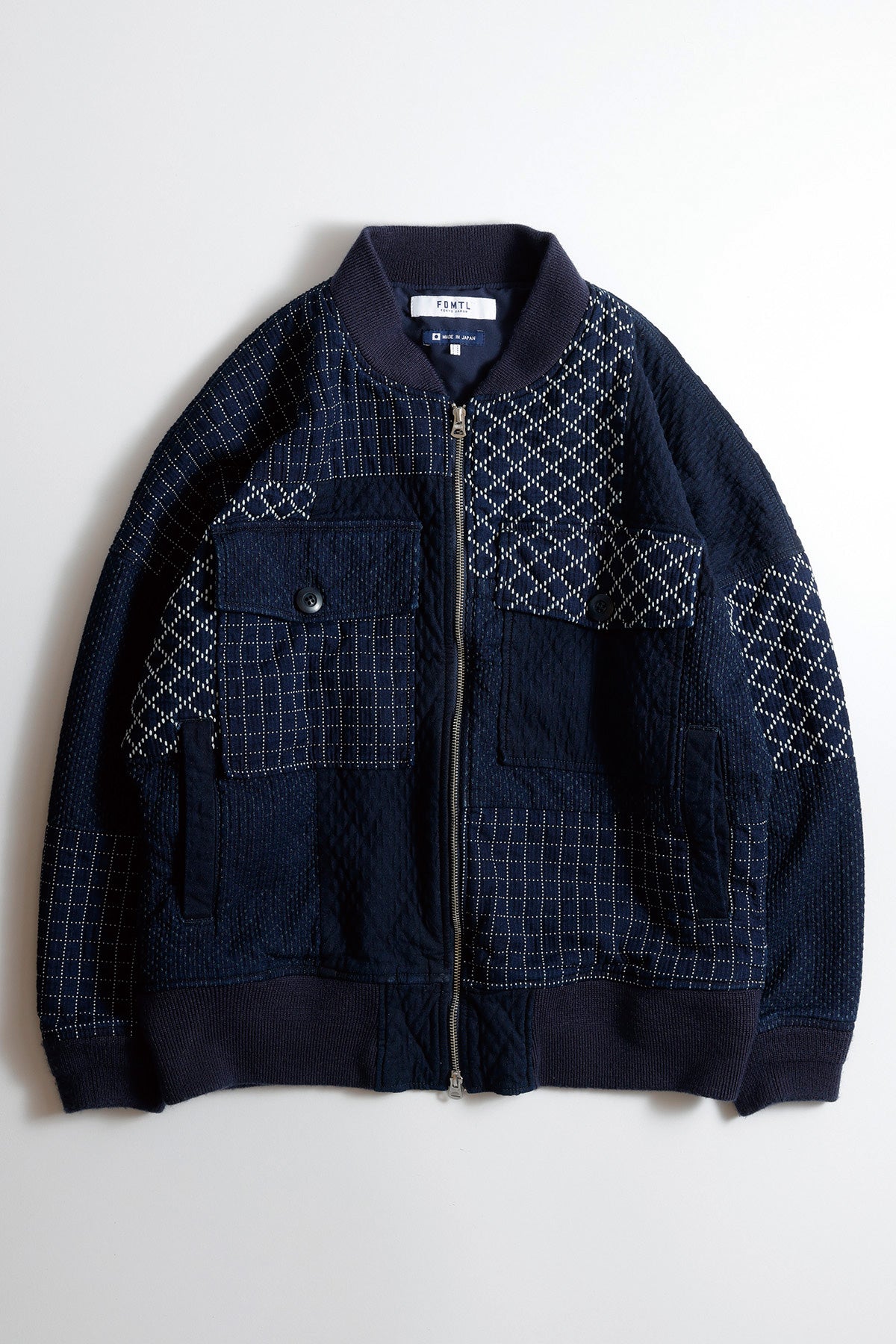 PATCHWORK POCKET JACKET RINSE