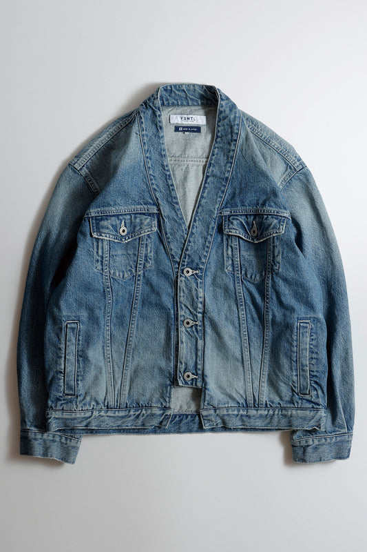 DENIM HAORI JACKET 4YR WASH