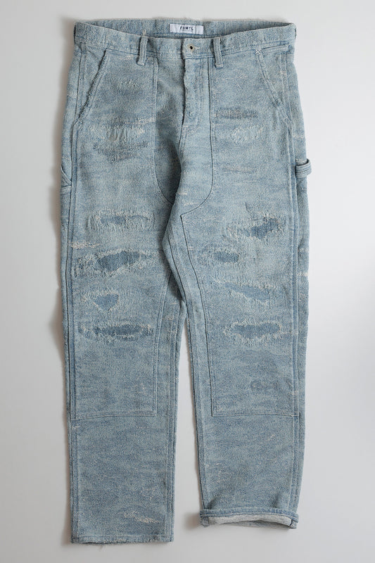 JACQUARD PAINTER PANTS 8YR WASH