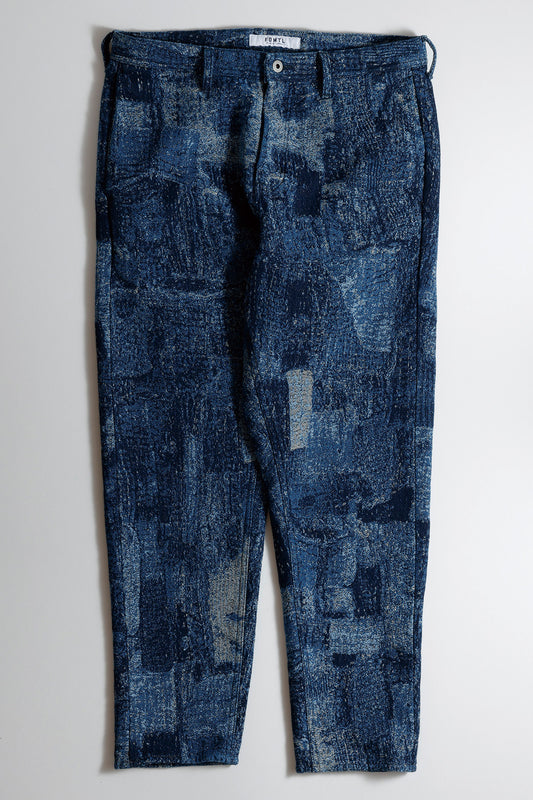 JACQUARD BORO PANTS RINSE