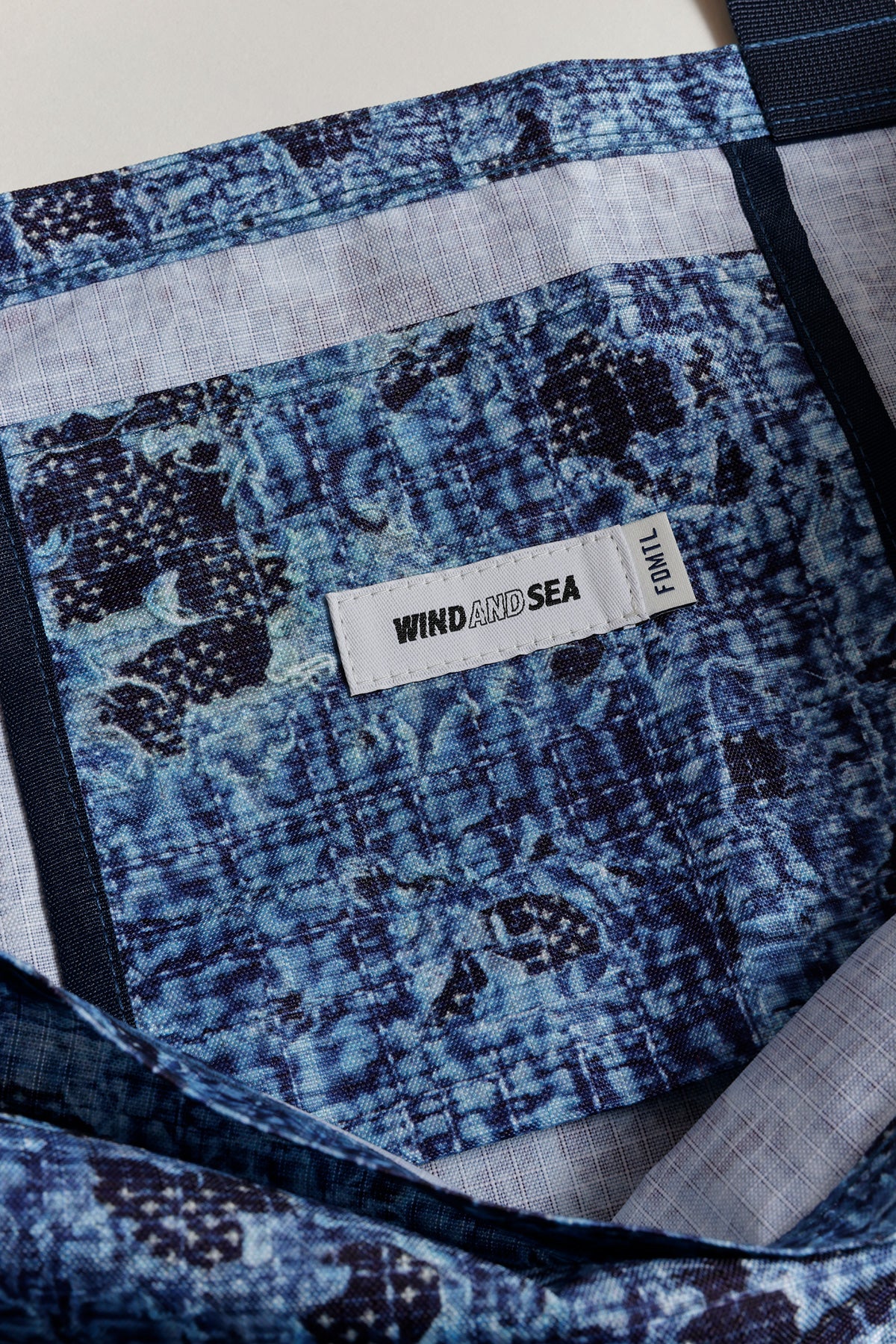 WIND AND SEA BIG TOTE BAG