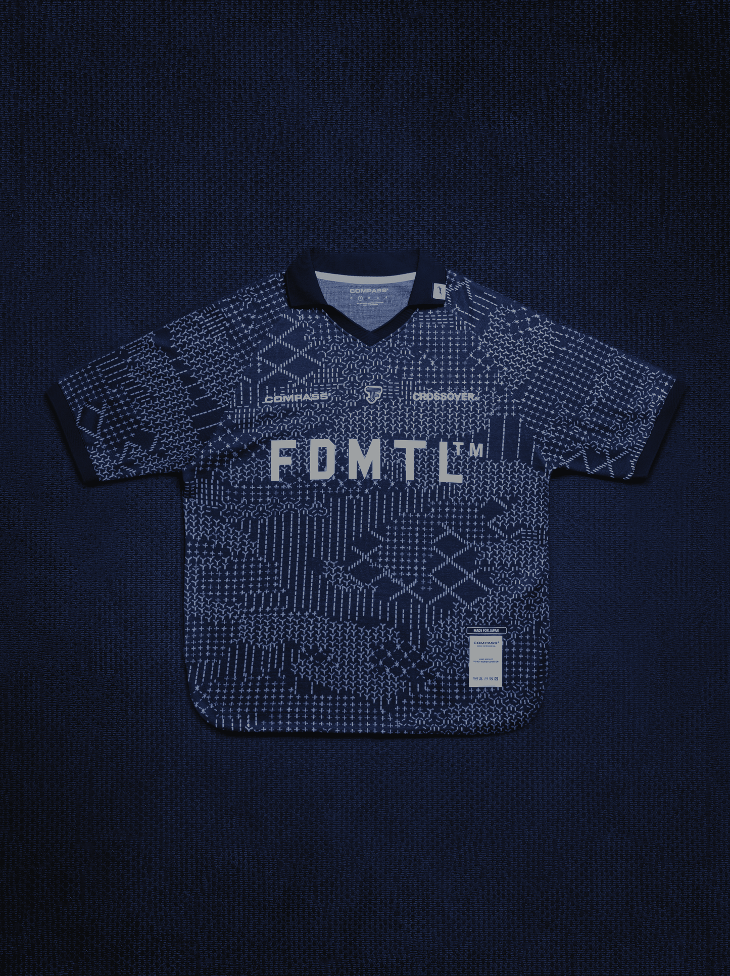 Sashiko Jersey by Compass®, FDMTL™, and CROSSOVER®