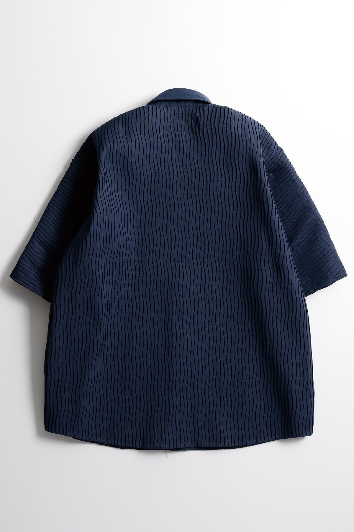 PLEATED MILITARY S/S SHIRT