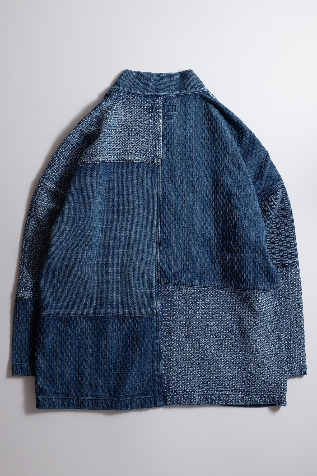 PATCHWORK HAORI JACKET 3YR WASH – FDMTL