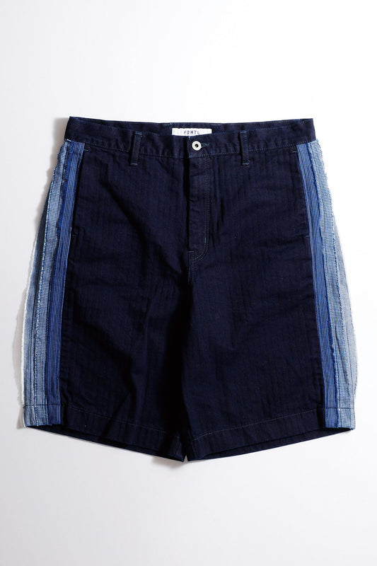 SIDE OBI SHORT PANTS RINSE