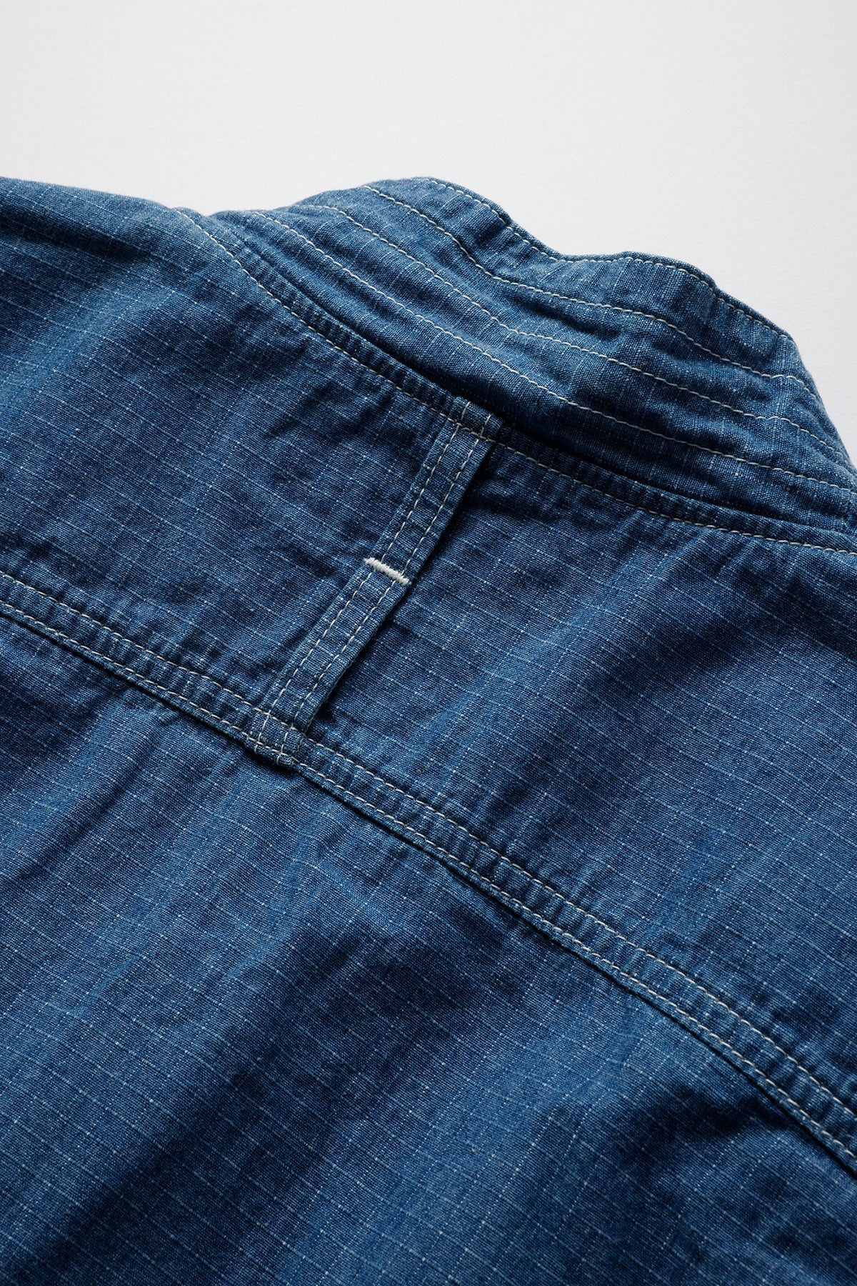 DENIM HAORI SHIRT 2YR WASH