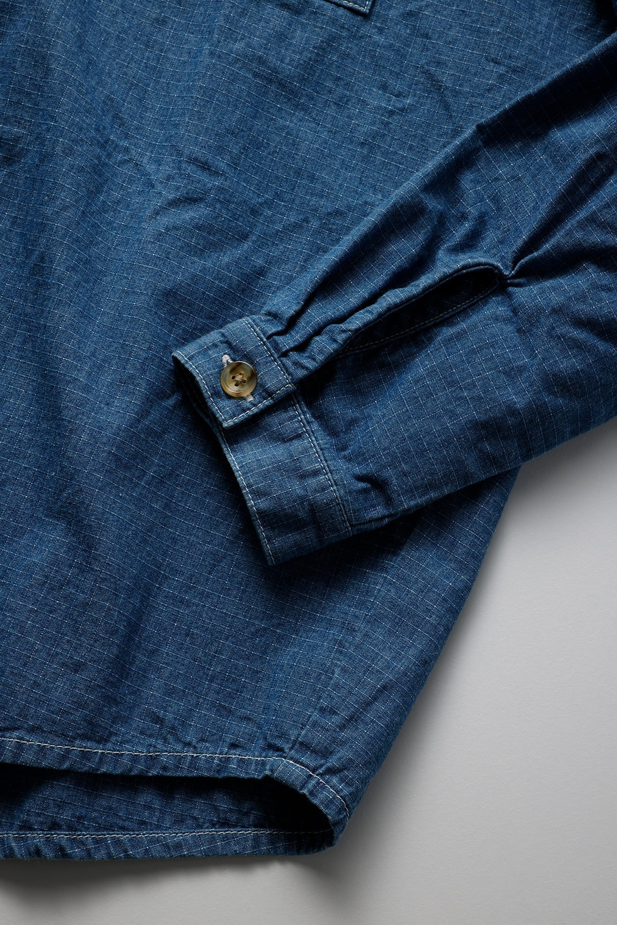 DENIM HAORI SHIRT 2YR WASH